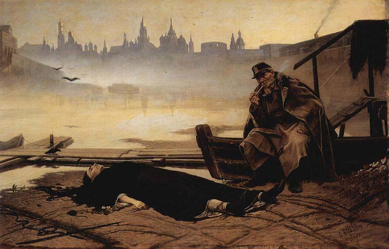 Vasily Perov The drowned, Spain oil painting art